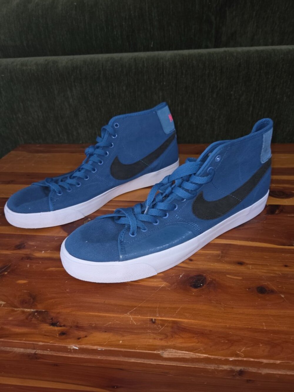 Nike SB Blazer Court Mid Premium Dark Marina Blue Size 13